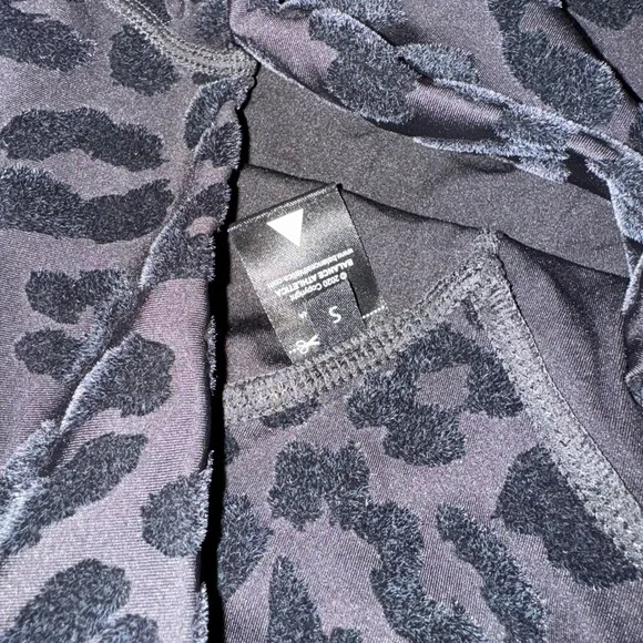 Balance Athletica Black Leopard Print Shorts - Picture 2 of 3